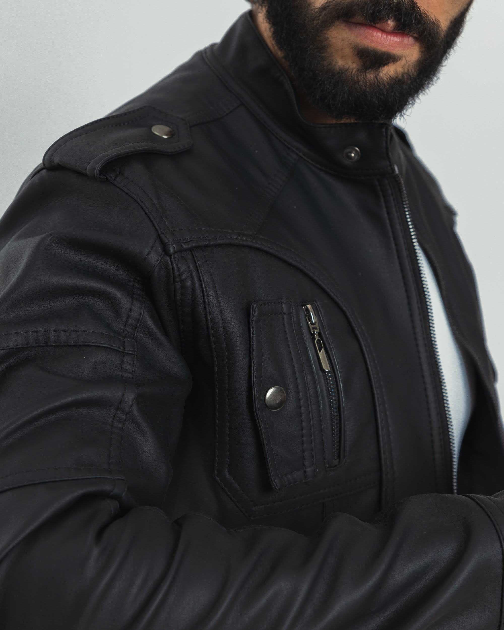 Chaqueta Piloto Hombre Cuero Chaqueta Piloto Hombre Cuero