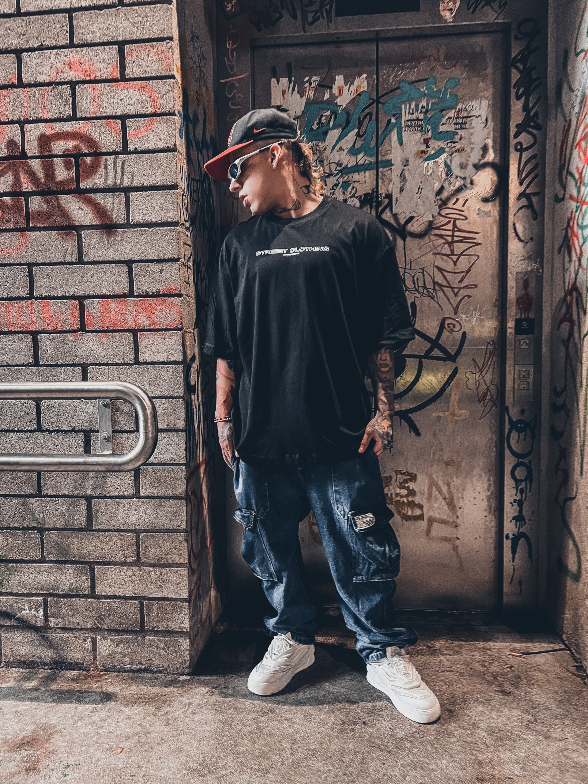 Camiseta Oversize Insomnia Negra Camiseta Oversize Insomnia Negra