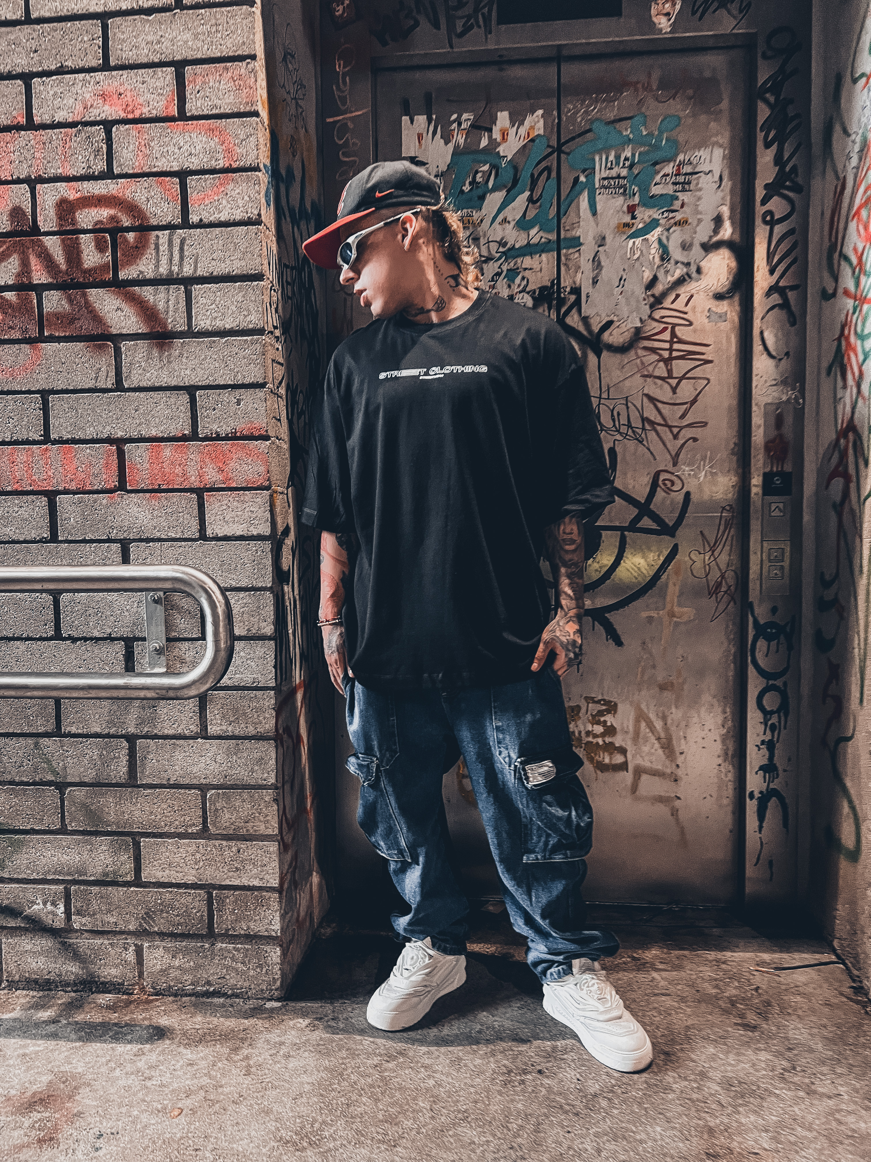 Camiseta Oversize Insomnia Negra Camiseta Oversize Insomnia Negra