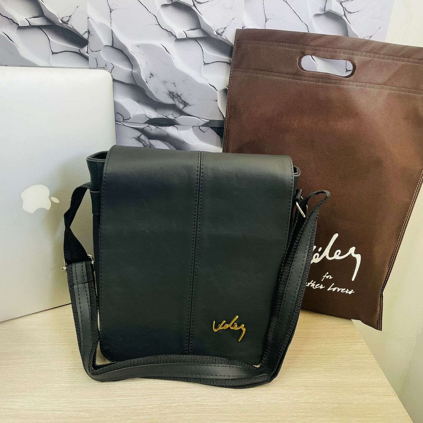 Bolso Carriel De Cuero Galahad Bolso Carriel De Cuero Galahad