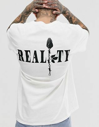 Camiseta Oversize Reality Camiseta Oversize Reality