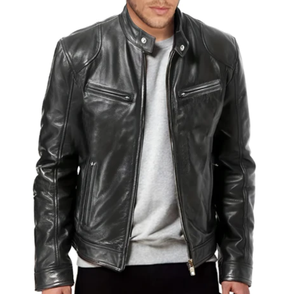 Chaqueta Para Hombre Piloto Negra Chaqueta Para Hombre Piloto Negra