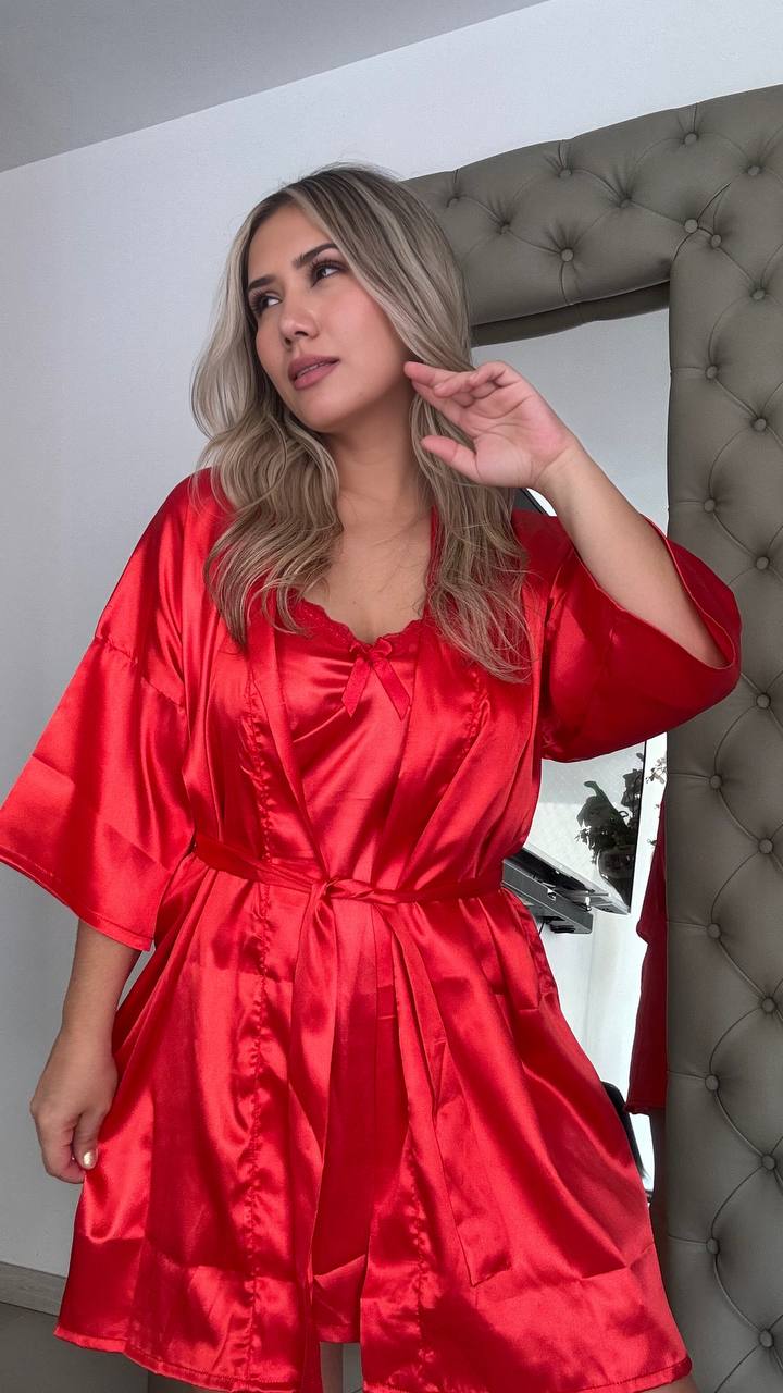 Kimono Satin Kimono Satin