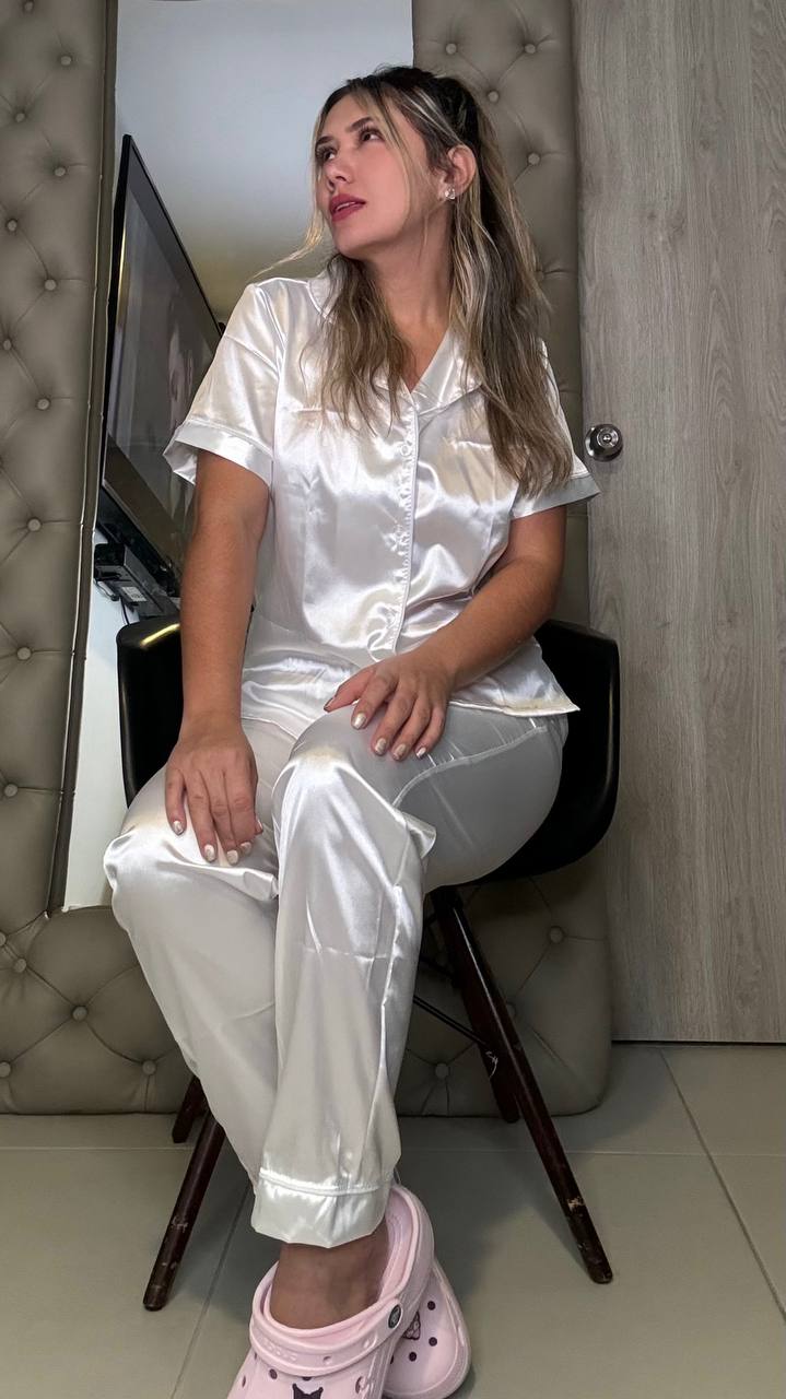 Pijama Pantalon Blusa Sofisticada Pijama Pantalon Blusa Sofisticada