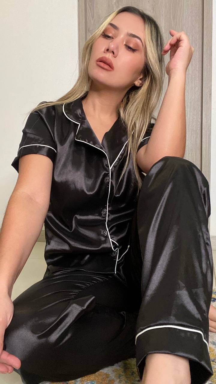 Pijama Pantalon Blusa Sofisticada Pijama Pantalon Blusa Sofisticada