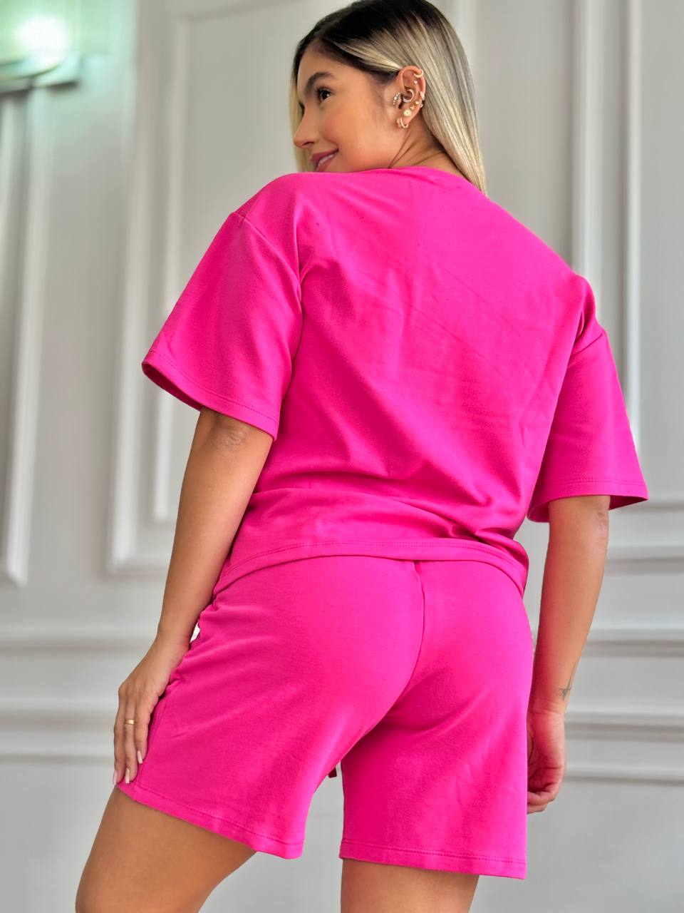 Short Tela Burda Love Short Tela Burda Love