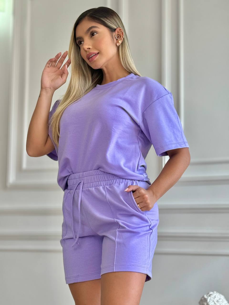 Short Tela Burda Love Short Tela Burda Love